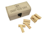 Jenga Game Branded Treasure Chest