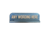 Standing Ebony Stained Any Wording Sign