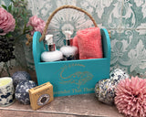 Bright Blue Rope Toiletry Caddy