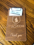 Natural Oak Stained Bill Payment Clip Boards