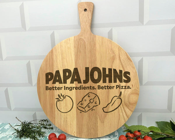 Branded Pizza Paddles