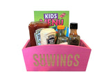 Pink Rounded Condiment Caddy