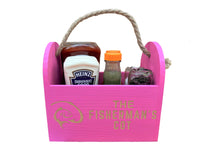 Pink Rope Handled Condiment Caddy