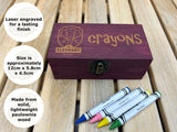 Damson Crayon Boxes