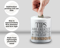 Branded Ceramic Tip Jar