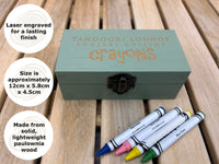 Sage Green Crayon Boxes