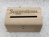 Suggestion Boxes with Branding