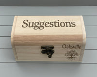 Suggestion Boxes with Branding