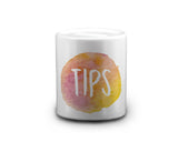 Watercolour Ceramic Tip Jar