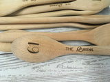 Wooden Spoon Table Numbers